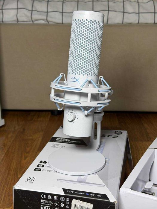 Мікрофон HyperX QuadCast 2 White