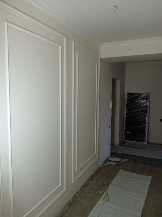 Фарбування малярні роботи монтаж молдинга ,багета ,шпалер.