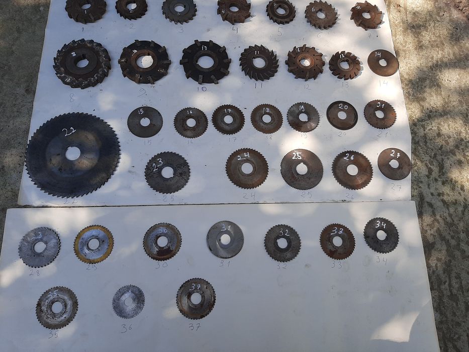 Фрези   по  металу