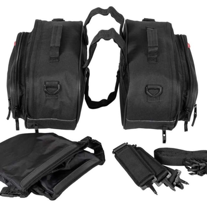 Malas par alforges laterais panniers saddlebags mota moto