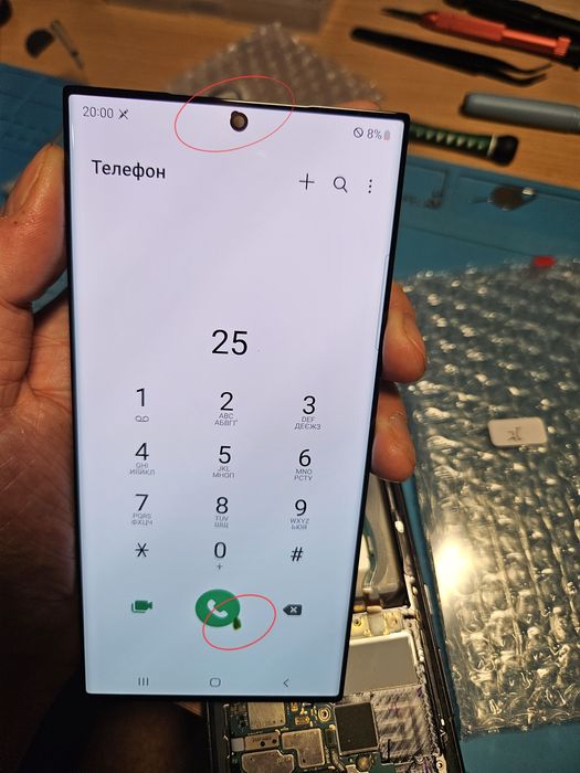 Дисплей Оригінал Samsung S23 Ultra S918 Екран модуль