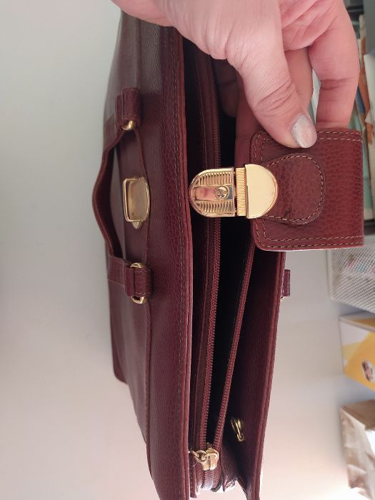 Mala Escritório Francesco Biasia em pele