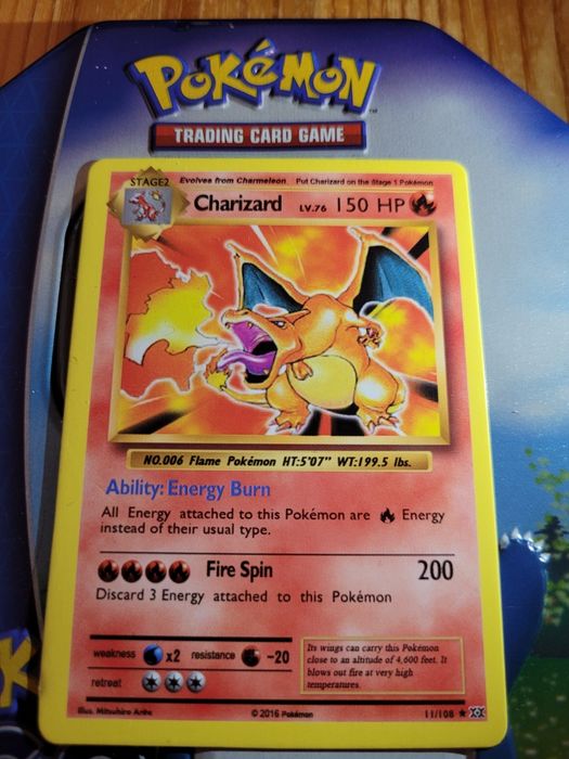 Pokémon Charizard – legendarna karta kolekcjonerska