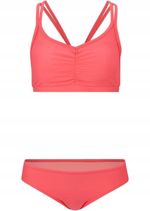 B.P.C bikini bustier różowe z figami 38.