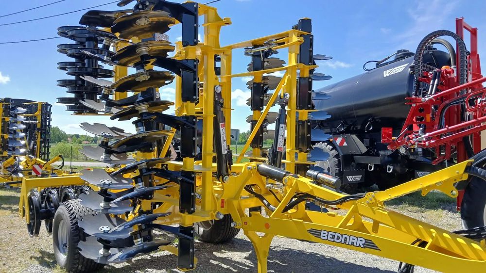 BEDNAR Swifterdisc XO 5000F  NOWA brona talerzowa półzawieszana 5,0 m