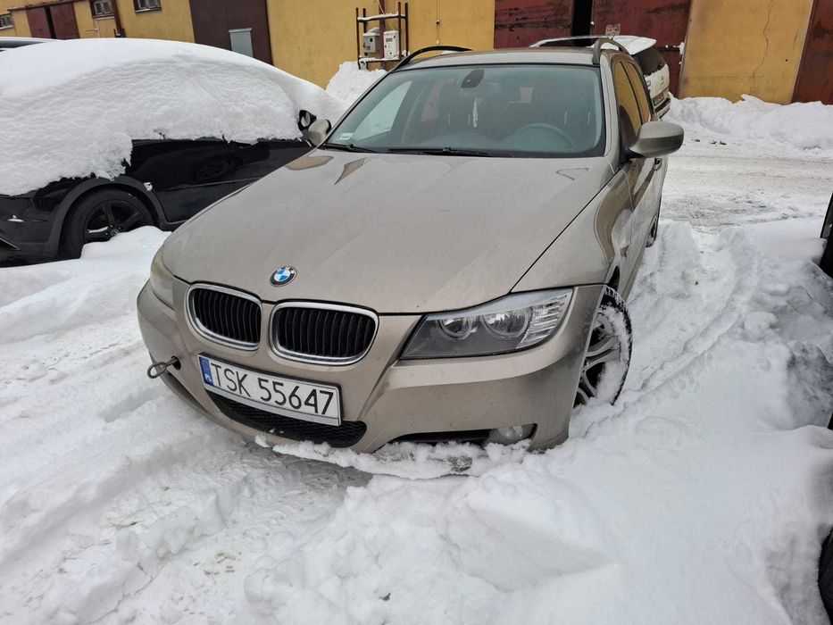 BMW serii 3 E91  2.0 Diesel 2008 uszkodzony silnik