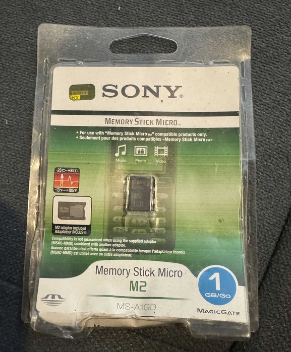 Memory Stick Micro 1GB Sony nowe