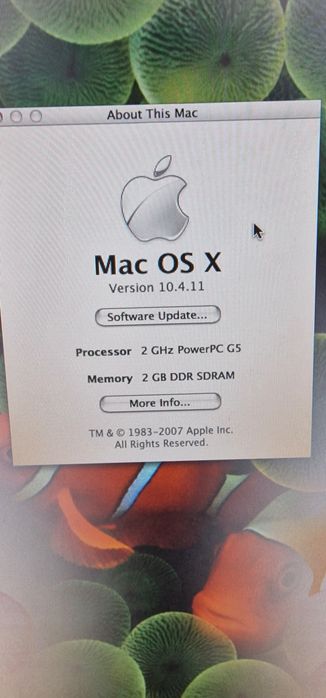 Komputer Mac G5 ATi 9600