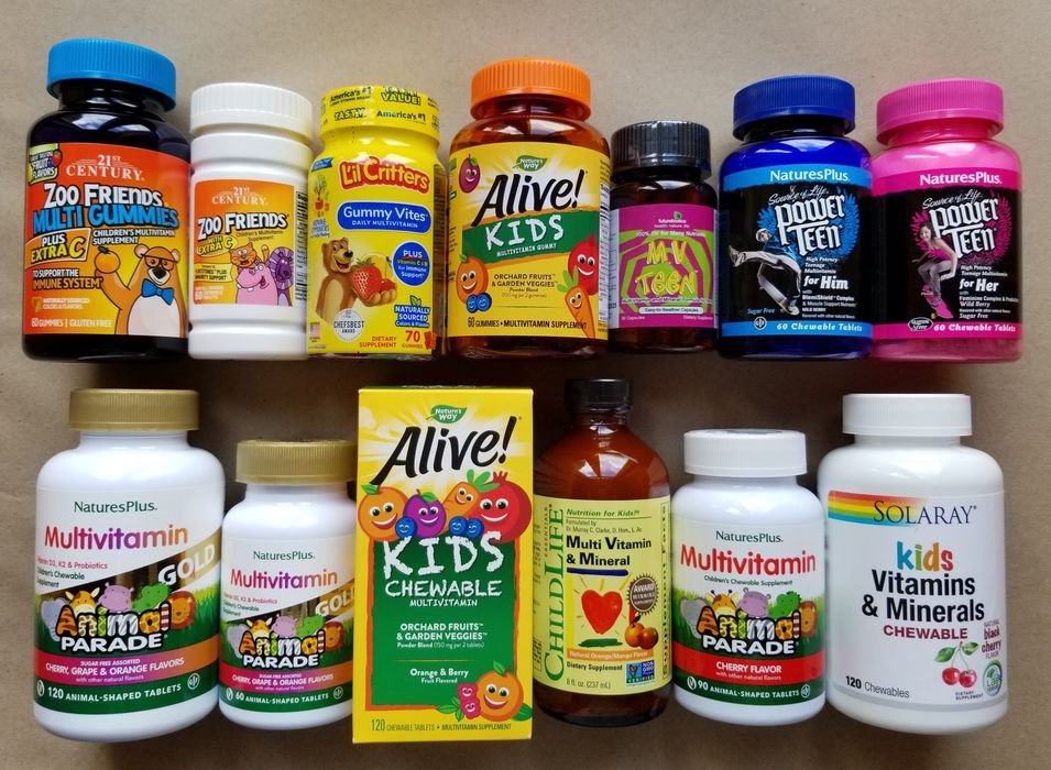 Вітаміни для дітей! Кальцій•Магній•Д3•Омега 3•Цинк•Мультивітаміни•