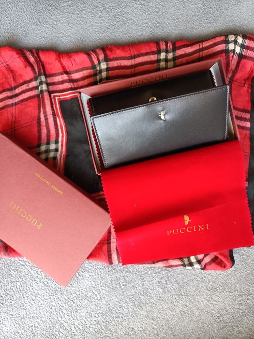 Portfel damski skórzany Puccini