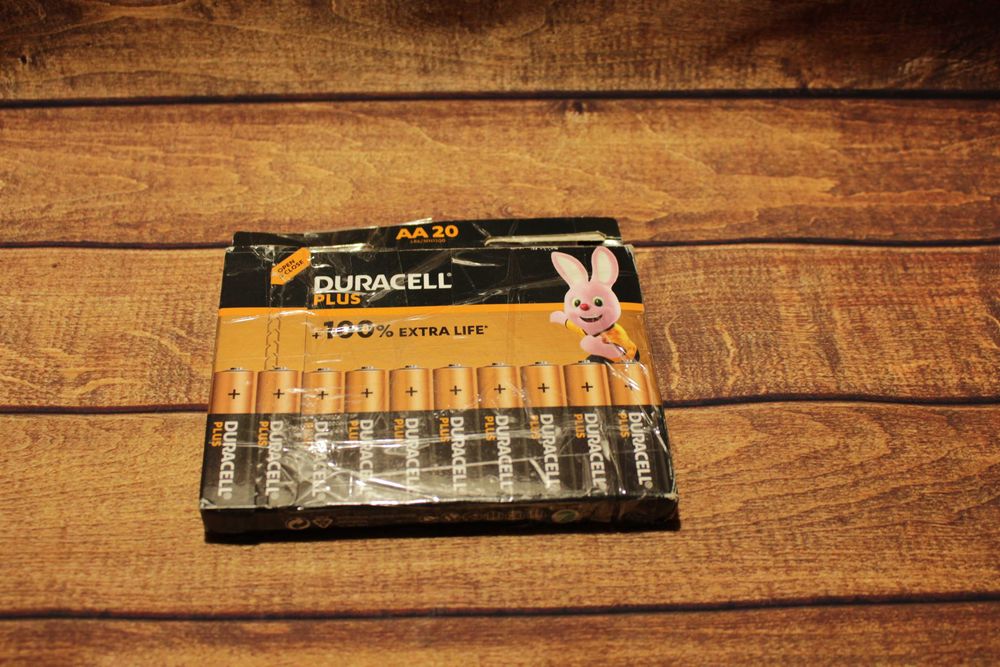 baterie duracell 20 sztuk