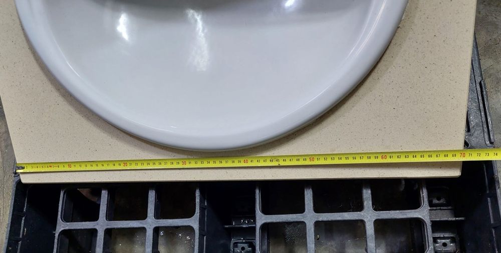 Lavatorio wc (Sanindusa) com pedra