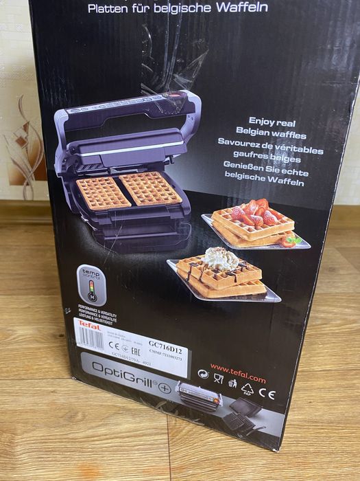 TefalOptiGrill+Waffle Inox