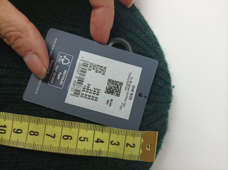 Czapka wełniana Dressman wełna