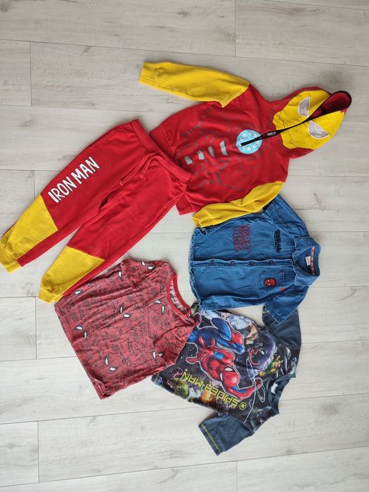 Набір одягу для хлопчика 98-104-116 Marvel (Iron Man, Spider-Man) худі