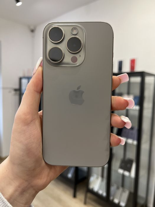 Telefon iPhone 15 PRO 128GB Szary Apple Gwarancja iTrade