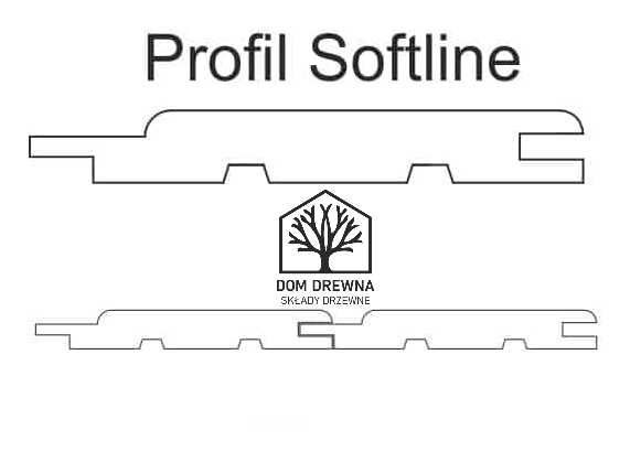 19x145 podbitka boazeria softline klasa AB DOM DREWNA Koszalin