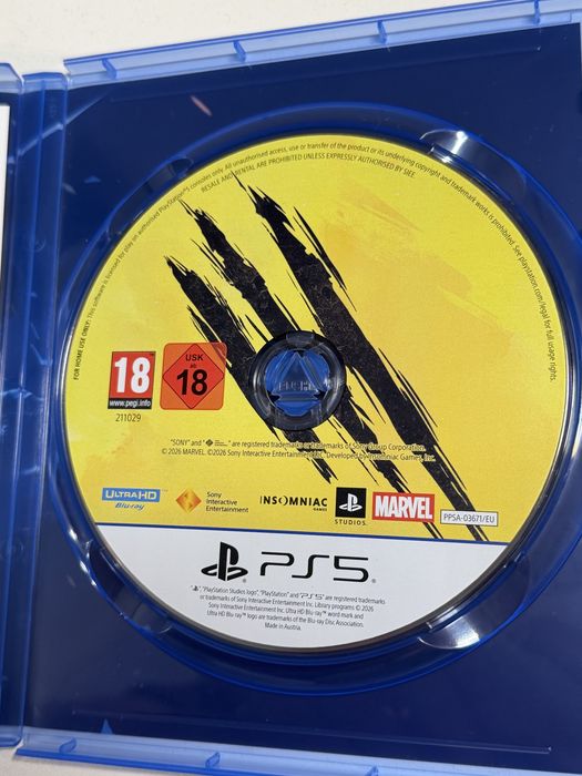 Marvel Wolverine PS5