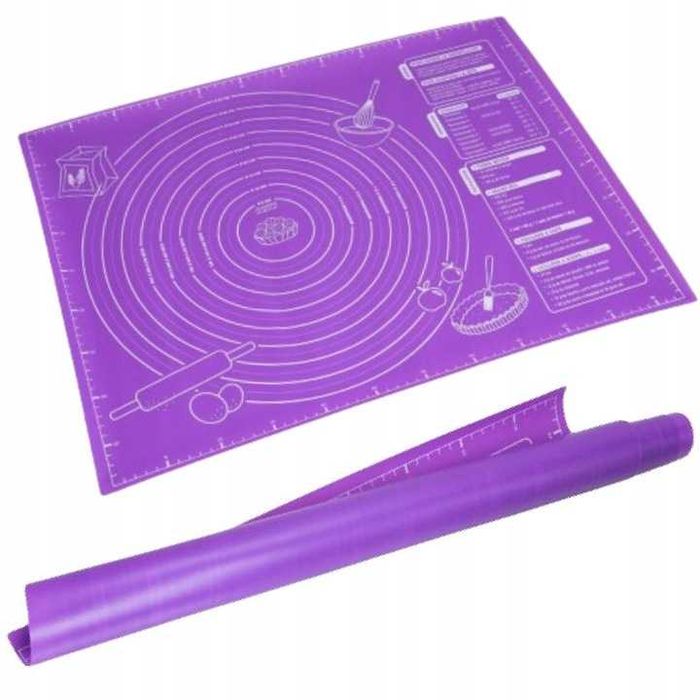 Stolnica silikonowa platynowa 50x40cm kuchenna