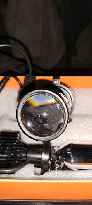 Лед лампы с линзой h4