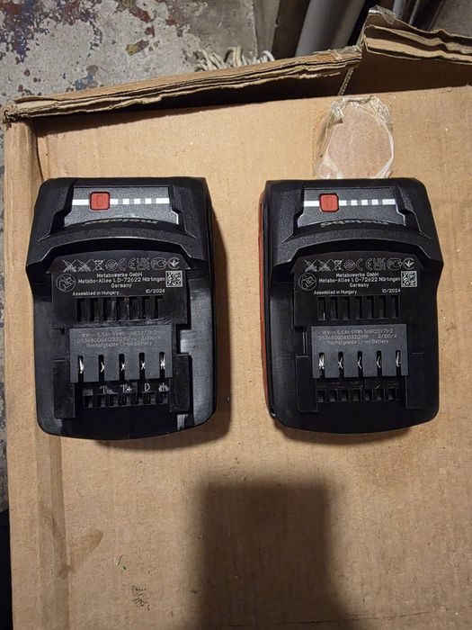 Аккумулятор Metabo 2 шт 5,5Ah + высокоскорост зарядное Metabo ASC 145