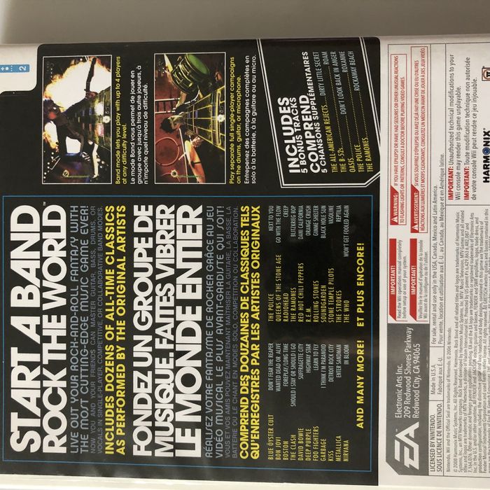 Perkusja Rock Band Wii