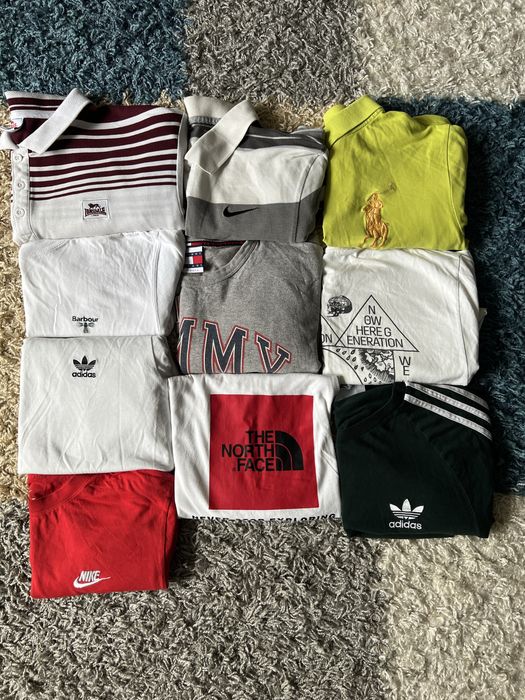 Футболка Nike, Adidas, TNF, Поло