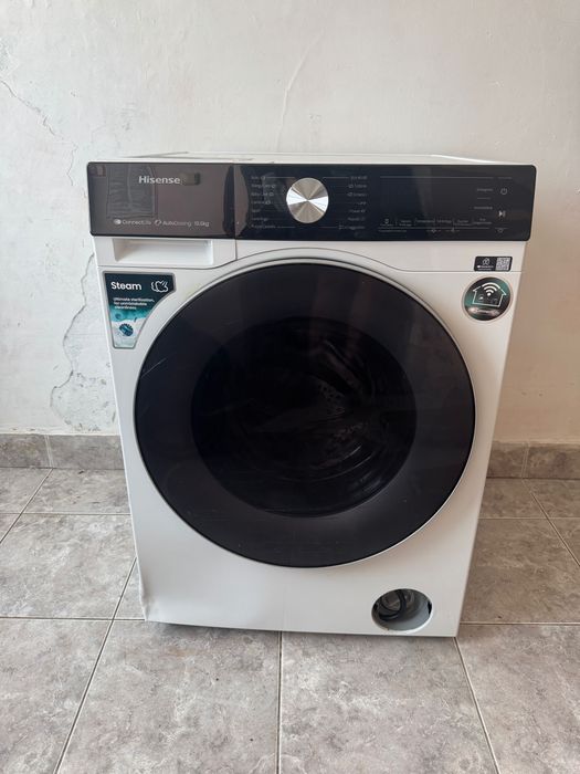 Pralka Hisense WF5S1045BW 10,5 kg Steam WiFi ConnectLife