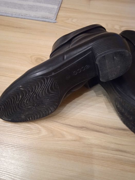 Botki, buty damskie, skóra, Ecco  41/40