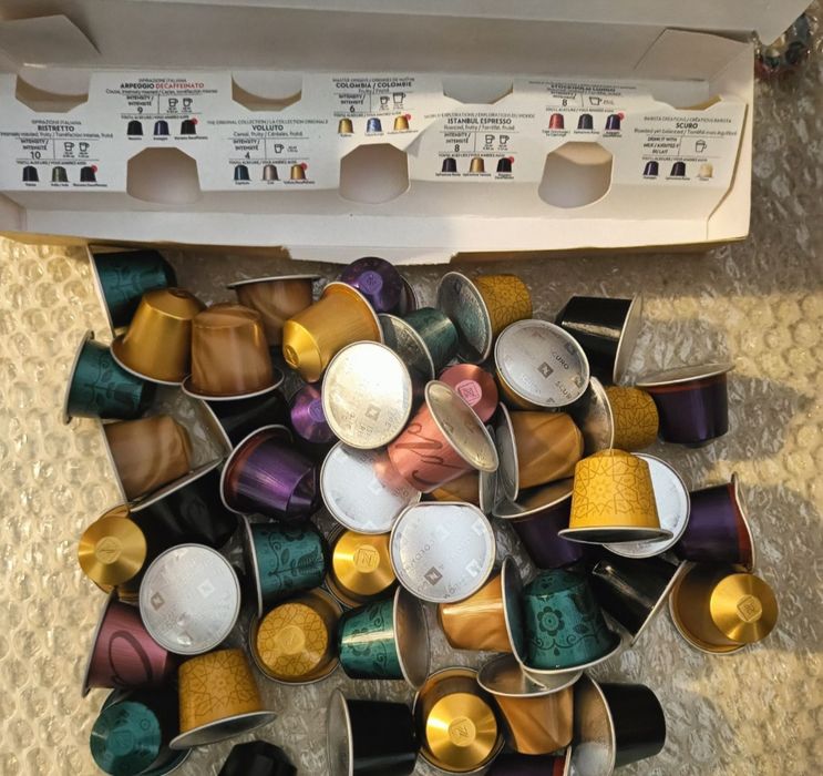100 kapsułek do Nespresso mix oryginalne