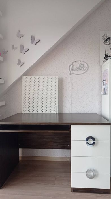 Biurko BRW Black Red White Ringo