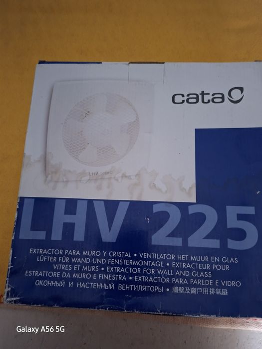 Extrator para parede e vidro