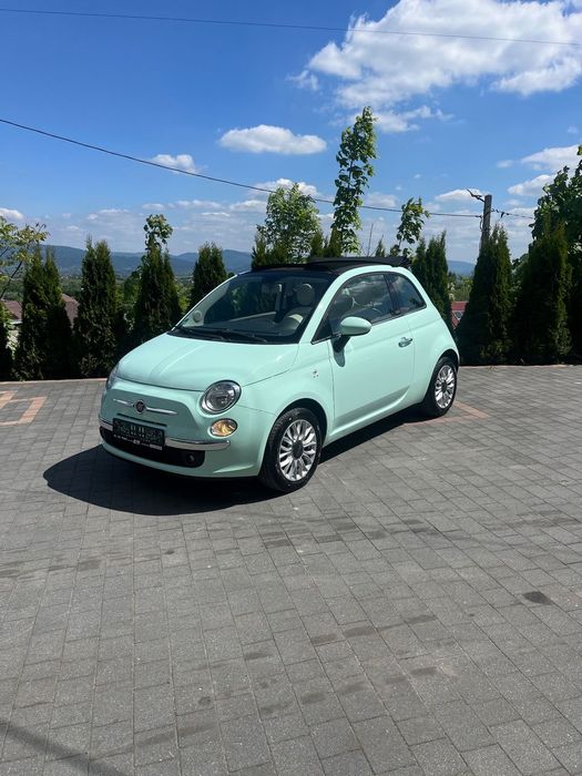 Fiat 500 1.2 / Cabrio / Unikat Miętowy /