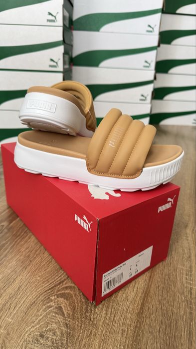 Жіночі Шльопанці Puma Karmen Puffy women's slides 395399_10 Оригінал! 37 р