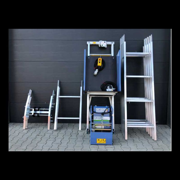 Winda drabina dekarska Geda Lift STADARD 200kg Wyciąg  12m NOWA