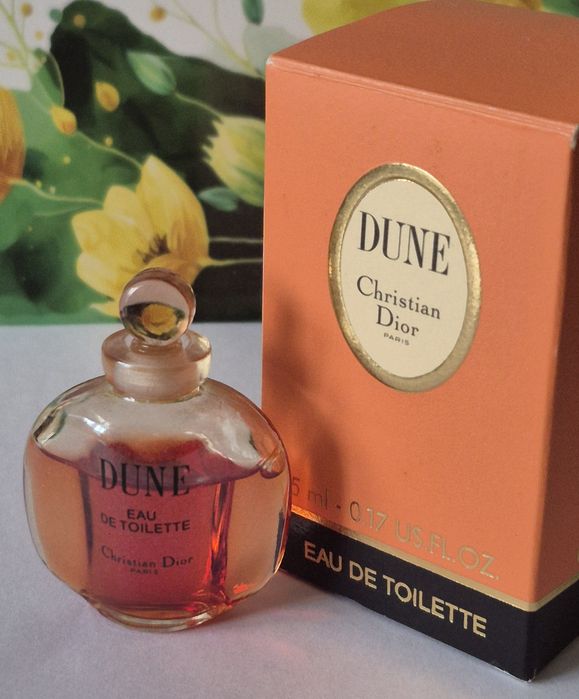 Christian Dior Dune edt 5 ml, miniatura vintage