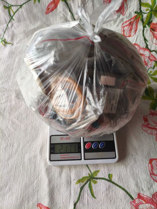 Wielki mega zestaw mix A złom do tworzenia biżuterii 2kg WYPRZEDAŻ