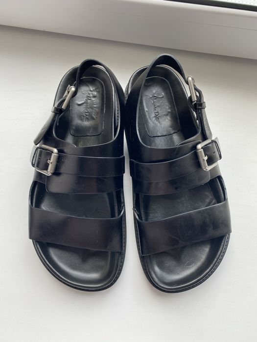 Шкіряні сандалі Massimo Dutti