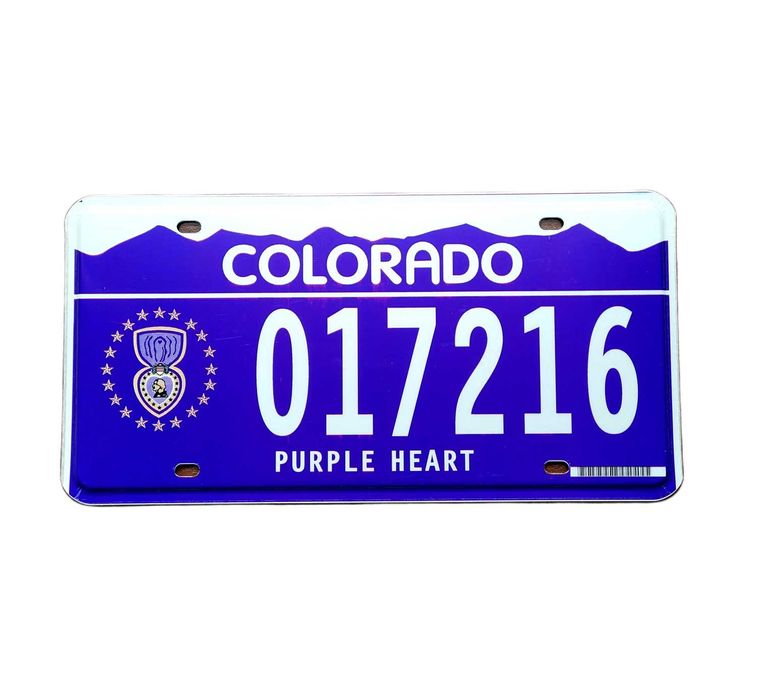Colorado - oryginalna tablica rejestracyjna z USA