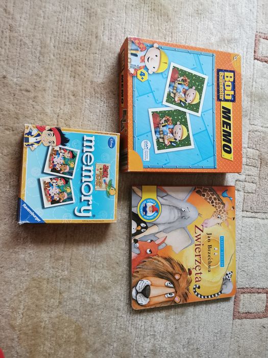 Gry memo Bob Budowniczy Jake i Piraci z Nibylandii