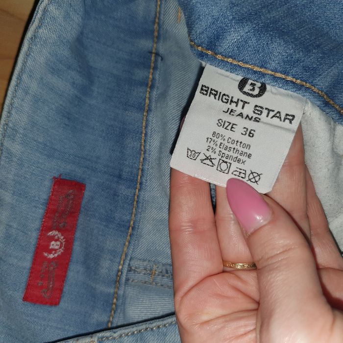 Spodnie jeans S 36