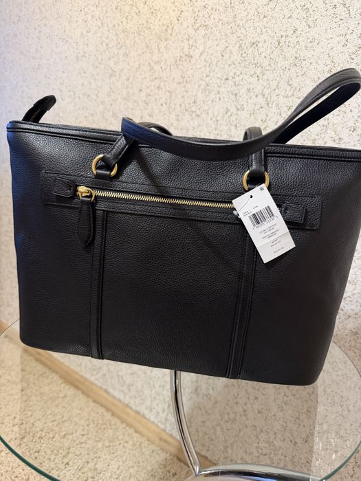 Нова шкіряна сумка Coach Legacy Zip Tote | Оригінал