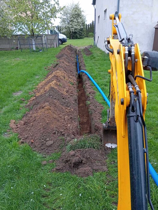 Roboty ziemne utwardzanie dróg parkingów wyburzenia rozbiórki tłuczeń