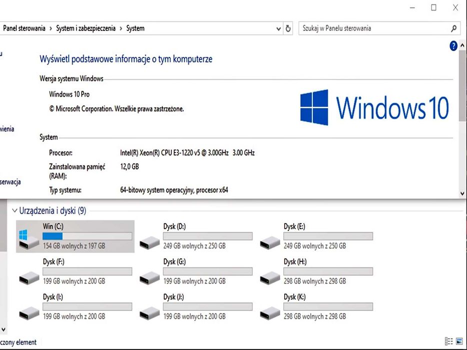 HP z240 - Intel Xeon - 2TB