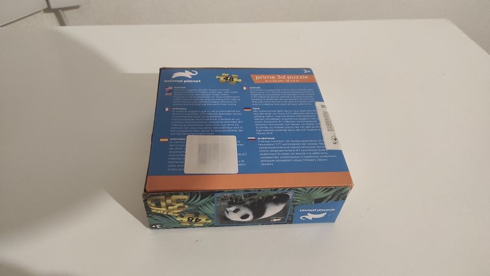 Пазл Prime 3D Панда 48 елиментов новые
Абсолютно новые цена их 149 отд