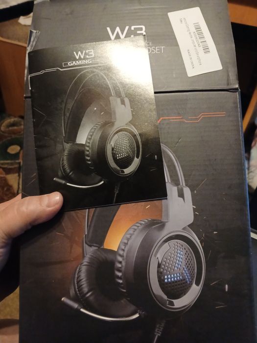 Игровые наушники  проводные