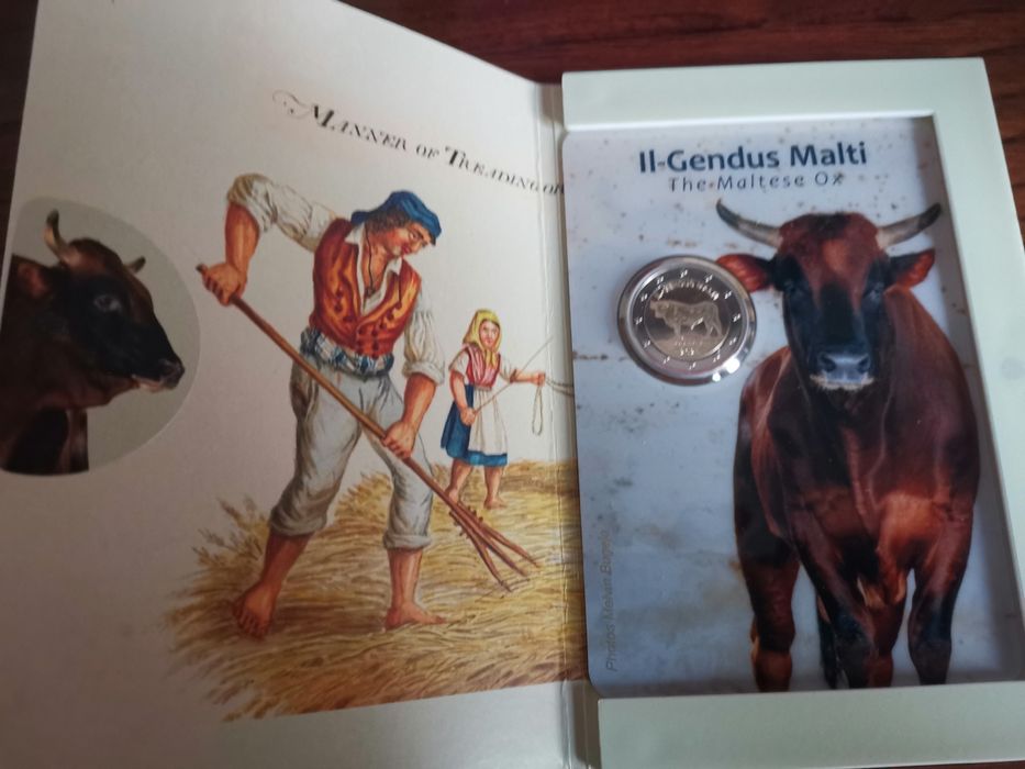 Conjunto de 2 moedas comemorativas Malta 2025