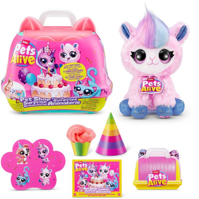 Інтерактивний вихованець сюрприз Pets Alive Surprise Birthday Party
