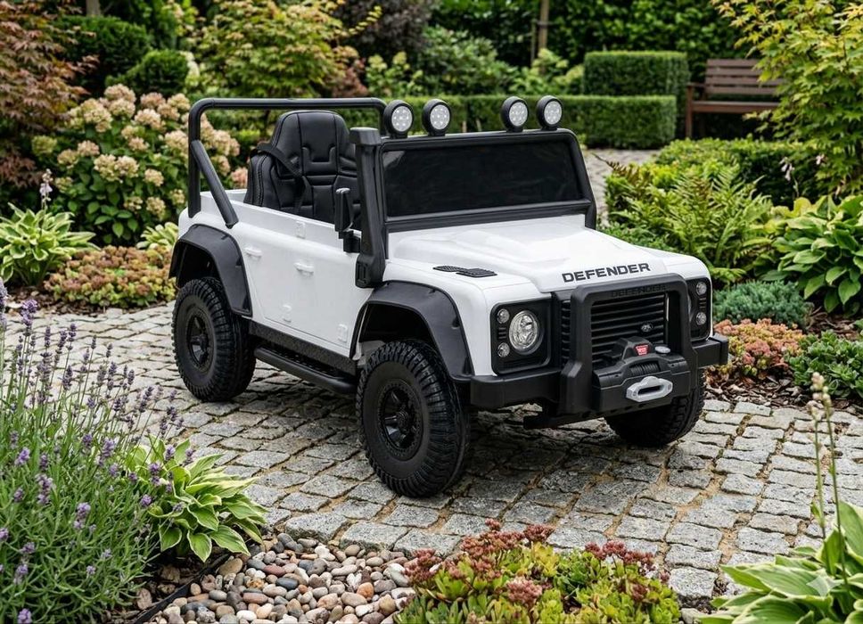 BAWIBUS.PL Autko na akumulator LAND ROVER DEFENDER jeep dla dzieci RC