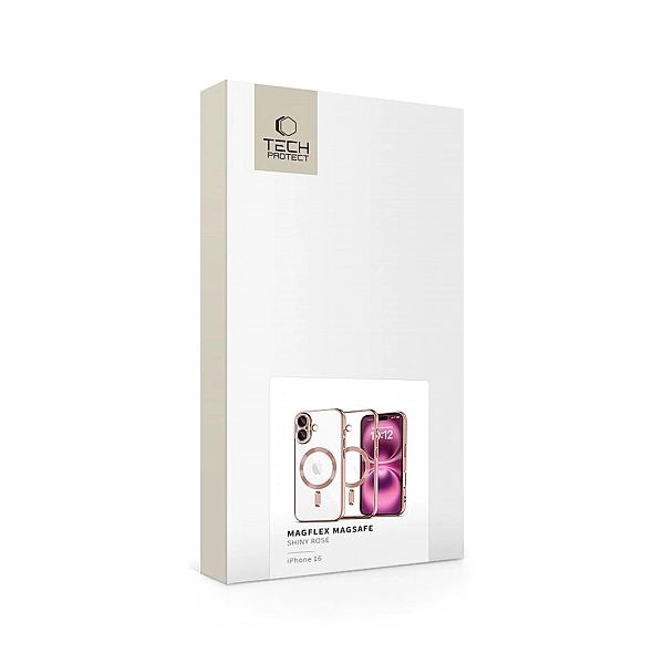 Tech-Protect Magflex Magsafe Iphone 16 Shiny Rose